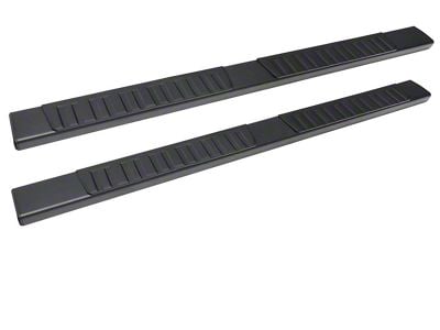 R7 Nerf Side Step Bars; Black (19-25 Silverado 1500 Crew Cab)