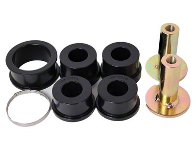 Rack and Pinion Bushing Set; Black (07-13 4WD Silverado 1500)