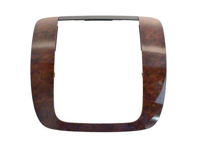 Radio Bezel; Gaston Walnut (07-13 Silverado 1500)