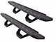 Go Rhino RB30 Running Boards with Drop Steps; Protective Bedliner Coating (19-25 Silverado 1500 Double Cab)