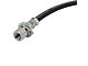 Rear Brake Hose; Passenger Side (07-18 Silverado 1500 w/ Active Brake Control)