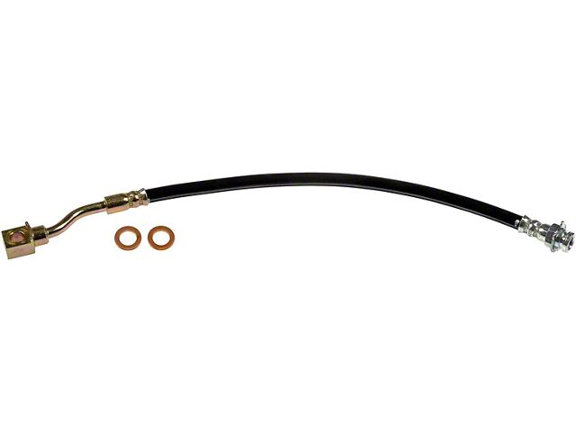 Rear Brake Hydraulic Hose; Driver Side (2001 Silverado 1500)