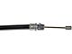 Rear Parking Brake Cable; Driver Side (07-09 Silverado 1500 Extended Cab, Crew Cab)