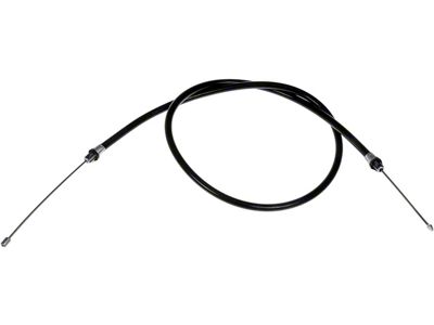 Rear Parking Brake Cable; Passenger Side (07-09 Silverado 1500 Regular Cab w/ 8-Foot Long Box, Extended Cab, Crew Cab)