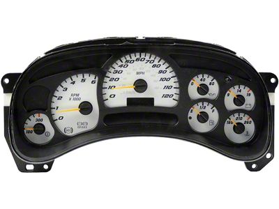 Remanufactured Instrument Cluster; 7-Gauge (03-06 Silverado 1500)