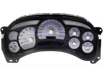 Remanufactured Instrument Cluster; 7-Gauge (03-05 Silverado 1500 w/ Automatic Transmission)