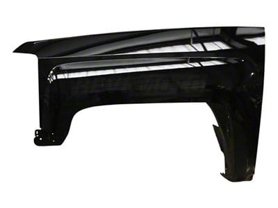 Replacement Aftermarket Fender; Driver Side; Black (14-18 Silverado 1500)