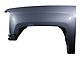 Replacement Aftermarket Fender; Driver Side; Overcast Metallic (14-18 Silverado 1500)