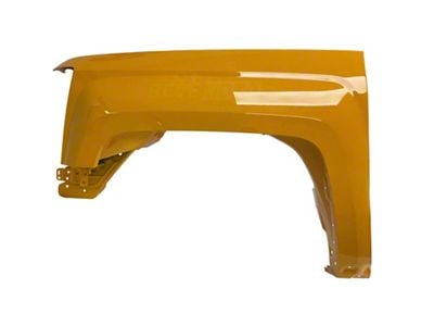 Replacement Aftermarket Fender; Driver Side; Wheatland Yellow (14-18 Silverado 1500)