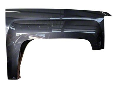 Replacement Aftermarket Fender; Passenger Side; Iridium Metallic (14-18 Silverado 1500)