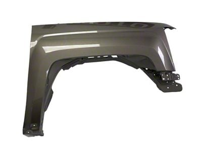 Replacement Aftermarket Fender; Passenger Side; Subterranean Metallic (14-18 Silverado 1500)