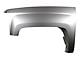 Replacement Aftermarket Fender; Driver Side; Switchblade Silver Pearl (14-18 Silverado 1500)