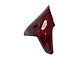 Replacement Aftermarket Front Bumper End Cap Extension; Passenger Side; Cherry Bomb Red Tricoat (19-21 Silverado 1500; 2022 Silverado 1500 LTD)