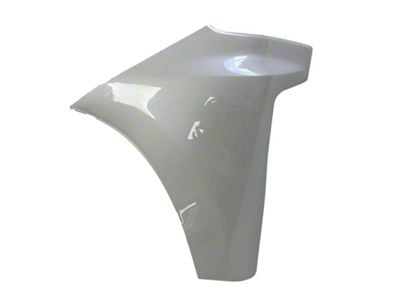 Replacement Aftermarket Front Bumper End Cap Extension; Passenger Side; Abalone White Pearl (19-21 Silverado 1500; 2022 Silverado 1500 LTD)