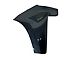 Replacement Aftermarket Front Bumper End Cap Extension; Passenger Side; Dark Shadow Metallic (19-21 Silverado 1500; 2022 Silverado 1500 LTD)