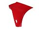 Replacement Aftermarket Front Bumper End Cap Extension; Driver Side; Pull Me Over Red (19-21 Silverado 1500; 2022 Silverado 1500 LTD)