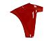 Replacement Aftermarket Front Bumper End Cap Extension; Passenger Side; Pull Me Over Red (19-21 Silverado 1500; 2022 Silverado 1500 LTD)