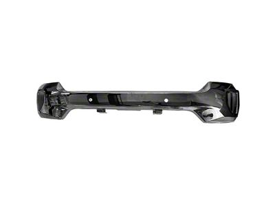 Replacement Front Bumper Impact Bar with Fog Light Openings; Not Pre-Drilled for Front Parking Sensors; Chrome (16-18 Silverado)