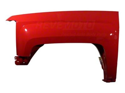 Replacement OEM Fender; Driver Side; Pull Me Over Red (14-18 Silverado 1500)