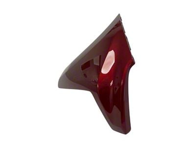 Replacement OEM Front Bumper End Cap Extension; Passenger Side; Cherry Bomb Red Tricoat (19-21 Silverado 1500; 2022 Silverado 1500 LTD)