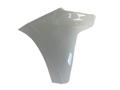 Replacement OEM Front Bumper End Cap Extension; Passenger Side; Olympic White (19-21 Silverado 1500; 2022 Silverado 1500 LTD)