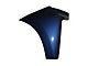 Replacement OEM Front Bumper End Cap Extension; Passenger Side; Some Kinda Blue Metallic (19-21 Silverado 1500; 2022 Silverado 1500 LTD)