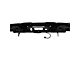 Replacement Rear Bumper Impact Bar; Anthracite (16-18 Silverado 1500)