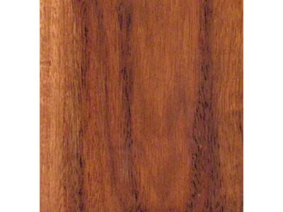 RETROLINER Real Wood Bed Liner; Black Walnut Wood; HydroSatin Finish; Mild Steel Punched Bed Strips (19-24 Silverado 1500 w/ 6.50-Foot Standard Box)
