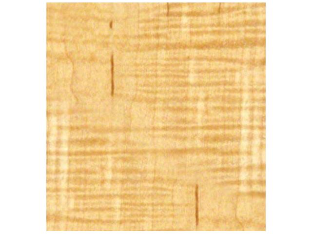 RETROLINER Real Wood Bed Liner; Curly Maple Wood; HydroSatin Finish; Mild Steel Punched Bed Strips (99-06 Silverado 1500 Fleetside w/ 6.50-Foot Standard Box)