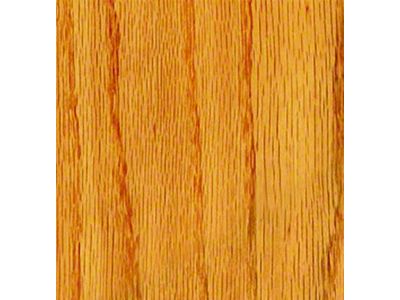 RETROLINER Real Wood Bed Liner; Red Oak Wood; HydroSatin Finish; Mild Steel Punched Bed Strips (19-24 Silverado 1500 w/ 6.50-Foot Standard Box)