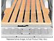 RETROLINER Real Wood Bed Liner; Red Oak Wood; HydroShine Finish; Mild Steel Punched Bed Strips (19-24 Silverado 1500 w/ 6.50-Foot Standard Box)