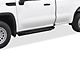 Rocker Armor Side Step Bars; Matte Black (19-24 Silverado 1500 Regular Cab)