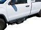 Round Tube Drop Style Nerf Side Step Bars; Black (07-18 Silverado 1500 Regular Cab)