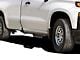 Round Tube Drop Style Nerf Side Step Bars; Black (19-25 Silverado 1500 Regular Cab)