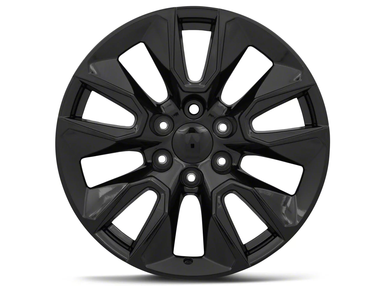 Silverado 1500 RST Style Black 6-Lug Wheel; 20x9; 28mm Offset (19-24 ...