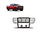 Rugged Heavy Duty Grille Guard with 5.30-Inch Red Round LED Lights; Black (19-21 Silverado 1500; 2022 Silverado 1500 LTD)