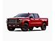 Rugged Heavy Duty Grille Guard with 5.30-Inch Red Round LED Lights; Black (19-21 Silverado 1500; 2022 Silverado 1500 LTD)