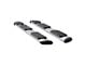 Regal 7-Inch Oval Side Step Bars without Mounting Brackets; Polished Stainless (04-25 Silverado 1500 Crew Cab w/ 5.80-Foot Short Box)