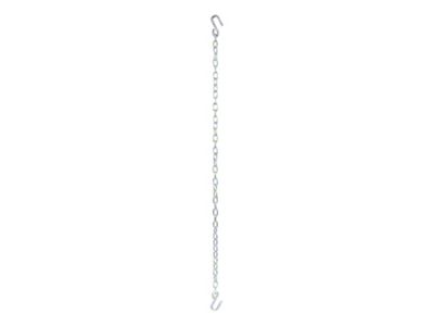 Safety Chain with Two S-Hooks; 48-Inch; 2,000 lb.