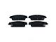 Semi-Metallic Brake Pads; Rear Pair (07-13 Silverado 1500)