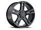 Silverado Replica Gloss Black 6-Lug Wheel; 22x9; 24mm Offset (19-25 Silverado 1500)