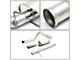 Single Exhaust System with Polished Tip; Side Exit (07-13 6.0L Silverado 1500)