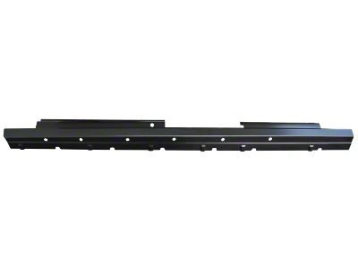 Slip On Rocker with Sills; Driver Side (07-13 Silverado 1500 Crew Cab)