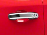 Smart Key Door Handle Covers; Chrome (19-25 Silverado 1500)