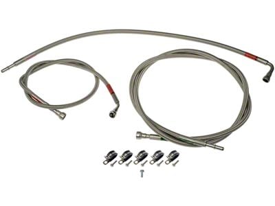 Stainless Steel Braided Fuel Line (04-06 Silverado 1500 w/ AFM)