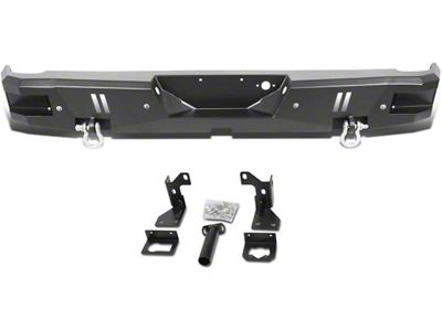 Step Bumper; Rear (14-18 Silverado 1500)