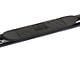 Platinum 4-Inch Oval Side Step Bars; Black (14-18 Silverado 1500 Crew Cab)