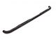 3-Inch Round Bent Nerf Side Step Bars; Black (99-13 Silverado 1500 Extended Cab)