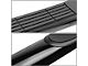 3-Inch Round Side Step Bars; Black (99-18 Silverado 1500 Extended/Double Cab)