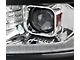 Switchback Sequential LED Bar Projector Headlights; Chrome Housing; Clear Lens; Black Trim (14-15 Silverado 1500)